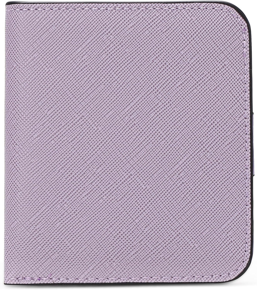 RFID Blocking Leather Bi-Fold Wallet Compact with ID Window & Coin Pocket Ã¢ÂÂ Small