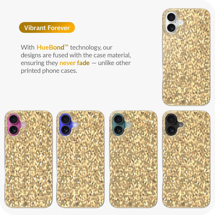 LONLI Hue - for iPhone 16 Plus Case - White Pearl Tort Phone Case - Cute, Unique and Aesthetic Phone Cover - [360^0 Shock-Absorbent Bumper] - [4 Airbag Cushioned Corners]