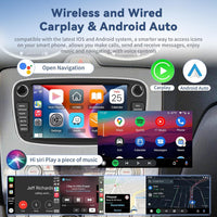 Car Radio Android Touch Screen 2G+64G with CarPlay Android Auto â Ford Focus Mondeo