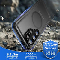 Magnetic Full-Body Case Samsung Galaxy S26 Ultra IP68 Shockproof 360Â° Protector Black