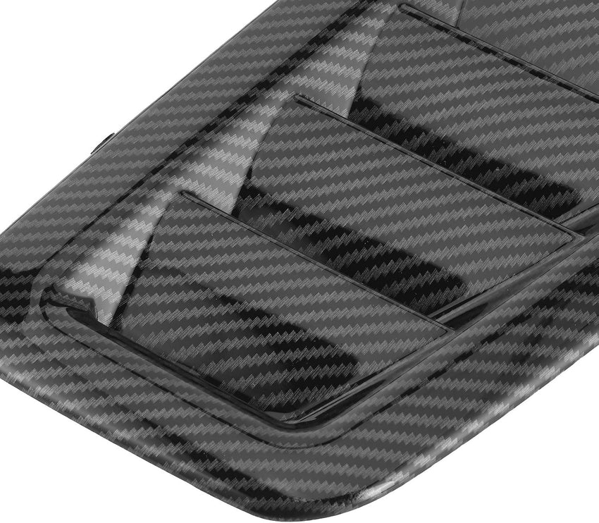 Bonnet Air Vents 2pcs Engine Hood Vents Focus RS MK2 Style â Carbon Fibre
