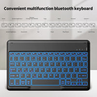 EasyAcc Bluetooth-Keyboard, Wireless Bluetooth Keyboard Compatible with Windows/Android/iOS with English Layout Tablets, backlight