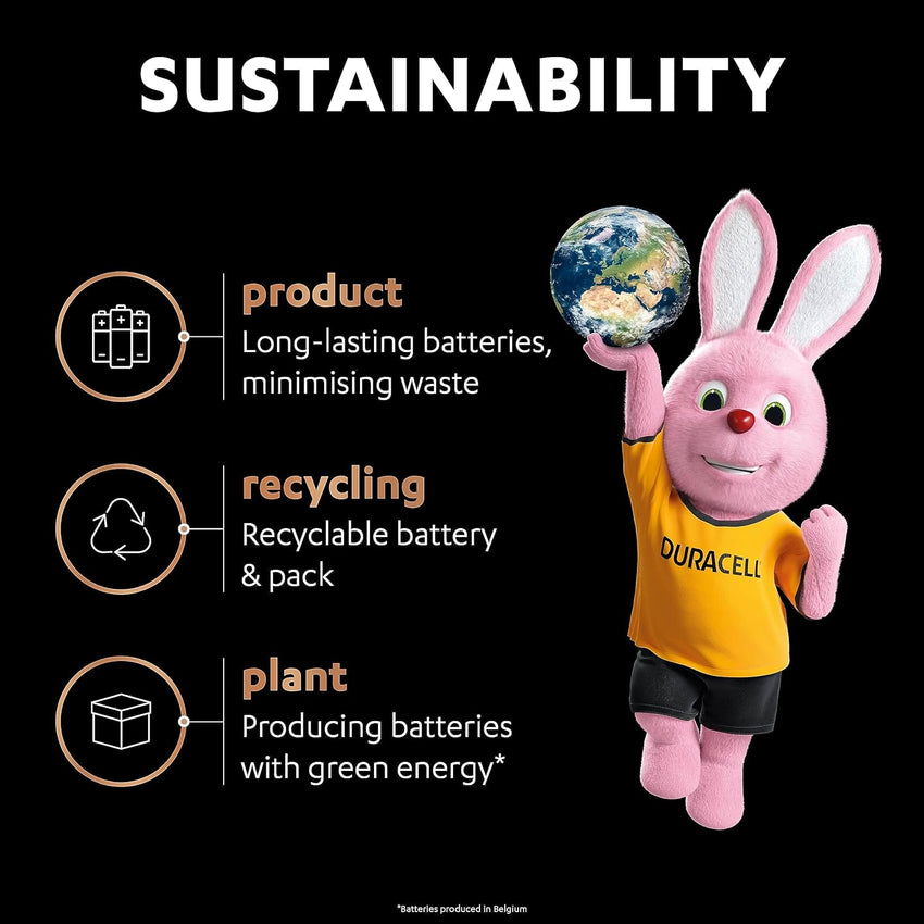 DURACELL Optimum AA Batteries (4 Pack) – Alkaline Batteries 1.5V – 200% More Power Boost Actives – Meets Demands Of Modern Devices – 100% Recyclable, 0% Plastic Packaging – MX1500