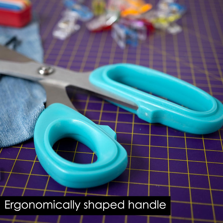 Fabric Scissors Set with 4 Tailors Chalk & 20 Clips â 12.5 cm Stainless Steel