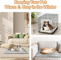 Electric Cat Heating Pad Adjustable Temperature 30â~60â â 60x45cm