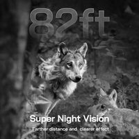 WOLFANG 4G LTE Cellular Wildlife Camera Solar Powered, 7800 mAh Battery, 2.5K Cellular Trail Camera with APP Control Built-in SIM No-Glow Night Vision 0.2s Trigger Motion Activated Waterproof