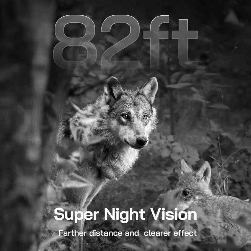 WOLFANG 4G LTE Cellular Wildlife Camera Solar Powered, 7800 mAh Battery, 2.5K Cellular Trail Camera with APP Control Built-in SIM No-Glow Night Vision 0.2s Trigger Motion Activated Waterproof