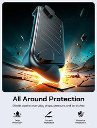 JSAUX Protective Case NO STAND for ROG Xbox Ally/Ally X Full Cover Detachable Front Kickstand Black