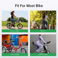 Aresvns Oversized Bicycle Saddle, Comfortable Leather City Bike Saddles Filled with Latex, Replacement Soft Rear Seat Cushion for Bikes, Universally Suitable for Both Men and Women