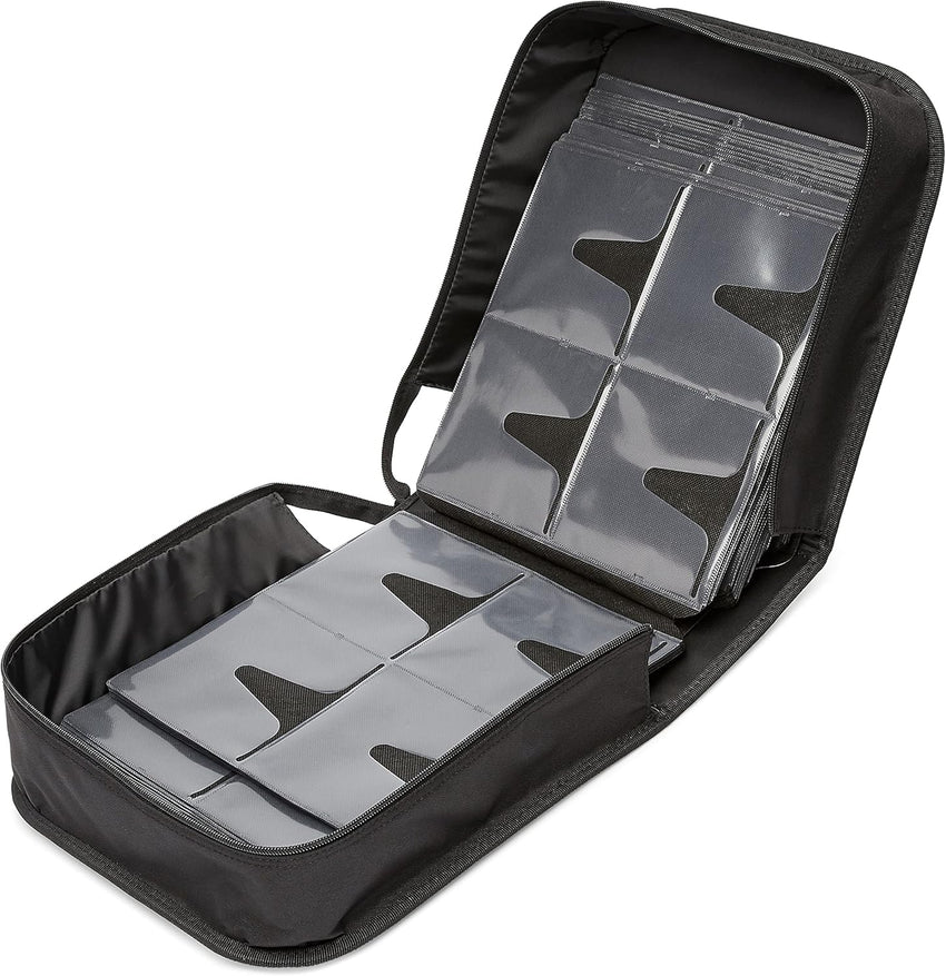 Amazon Basics CD/DVD Wallet 128 Disc Capacity Nylon Black