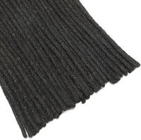 0.6cm Thickness Dreadlock Extensions Human Hair 30 Strands Natural Black 8 Inch