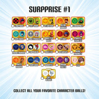 Miraculous Ladybug Age 3+, 4-1 Capsule Collectible Toy, Surprise Miraball with expanding Plush Kwami, Collectible Character Metal Case, Glittery Stickers & hanging Display Ribbon
