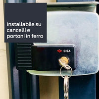 CISA Electric Lock 12V Galvanised â Silver