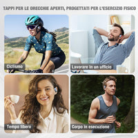 ELECGO Sport Wireless Earbuds with Earhooks, Bluetooth 5.4 Headphones with ENC and AI Noise Cancellation, Hi-Fi Audio 60H Dual LED Display, IP7 Waterproof for Sports, Compatible All Cell Phone/PC