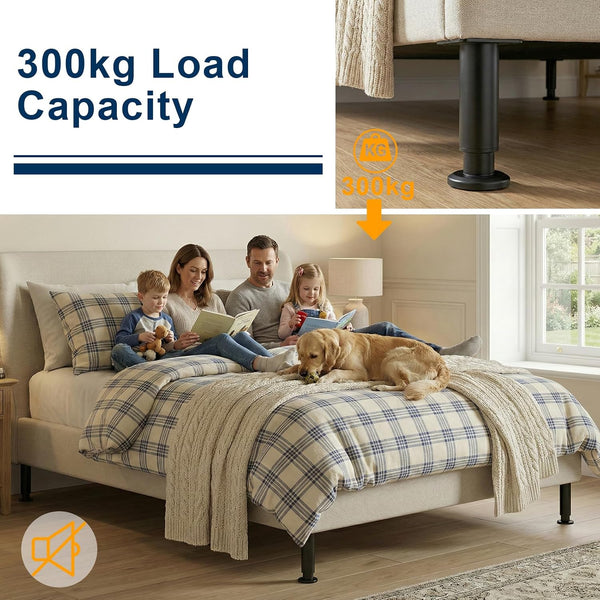 Adjustable Furniture Legs 10 16.5in/25 42cm Metal Bed Frame Support 4pcs Black