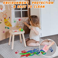 SHAREWIN Office Chair Mat for Carpet Floors, 47" x 59" Clear Desk Chair Mats for Low Pile Carpeted Protector, Sturdy PVC Computer Thin Chair Mats Anti-Slip and Easy to Clean for Home & Office