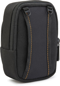 Amazon Basics Medium Compact Digital Camera Case with Internal Padding for 10.2x6.1x2.5 cm Cameras, Solid, Black, Extra-Small