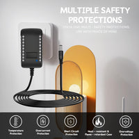 12V Charger for Ride on Car, 1.5M 12V 1ABattery Charger Adapter for Kids Electric Ride on Car SUV Motorcycle ATV Ride Ons Accessories, Sports Car, Quad Bike Jeeps, Electric Baby Carriage Ride Toy