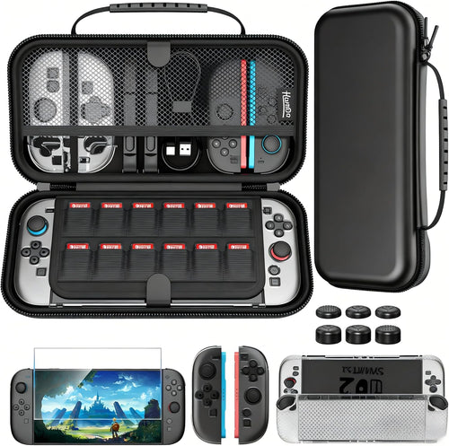 Nintendo Switch 2 Carrying Case Protective Storage Set â Large Capacity