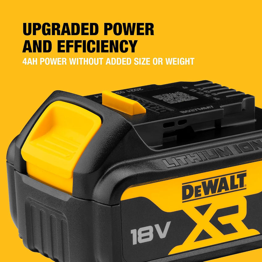 DeWALT 18V XR Rechargeable Battery 4.0Ah Ã¢ÂÂ DCB182-XJ