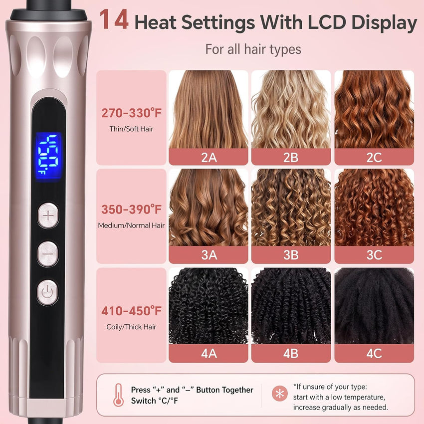 Ceramic Heated Hot Comb Straightening Brush for Wigs & Afro Hair Black