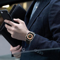 Titanium Strap for Apple Watch 49mm 46mm 45mm 44mm 42mm â Black