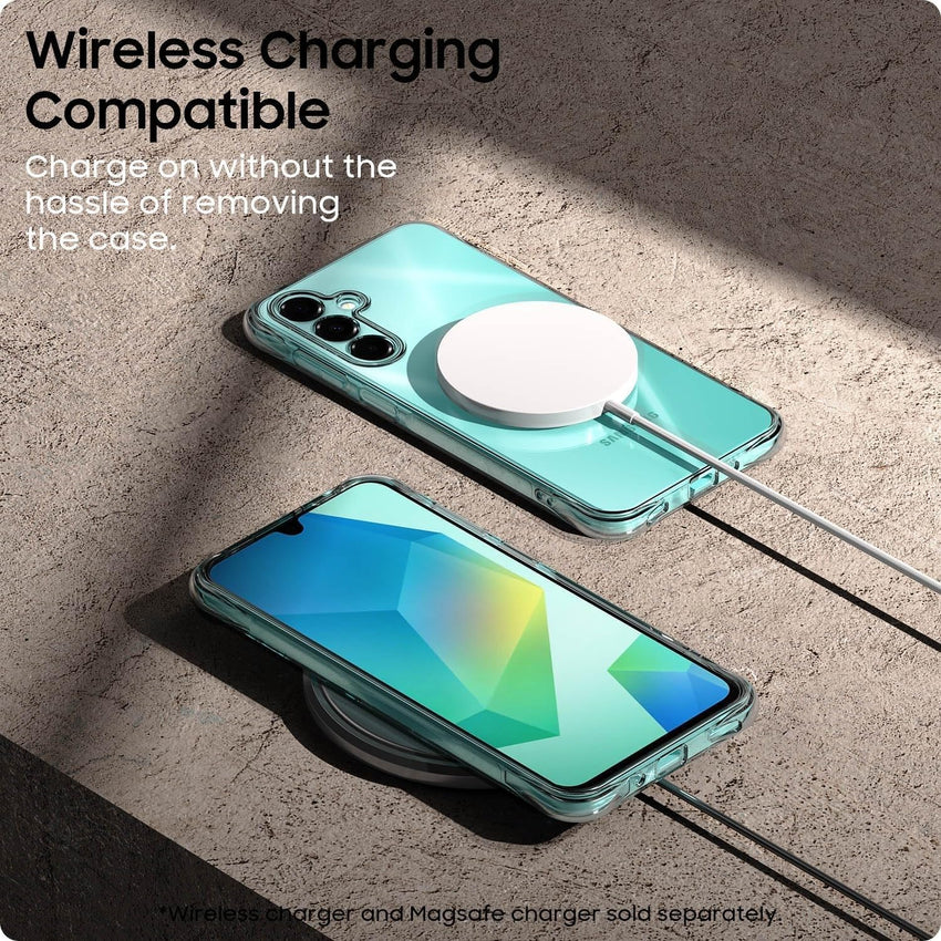 NWNK13 For Galaxy A26 5G / A17 Crystal Clear Shockproof Phone Case, Soft TPU Bumper Silicone Anti-Scratch Protective Transparent Phone Cover for Samsung A26/A17