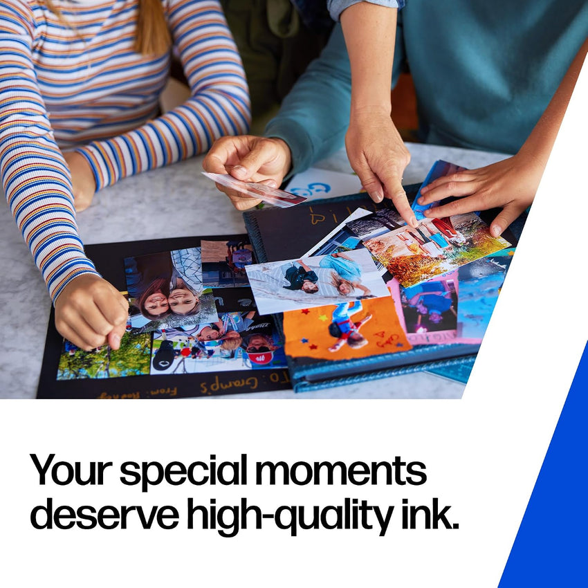HP 62 Black Original Ink Cartridge | Compatible with HP OfficeJet 5700, HP Envy 5500, 5600, 7600, yield 200 pages (C2P04AE)