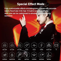 Nanlite PavoTube II 6C LED RGB Tube 2700K-7500K Ultra-Wide Colour Temperature Wireless Control Portable