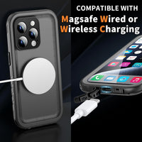 Cozycase for iPhone 13 Pro Max Waterproof Shockproof Case with Screen/Camera Protector - Unbreakable/Heavy Duty/Front and Back Coverã360 Full Body ProtectiveãUnderwater Dustproof Antishock Hard Bumper