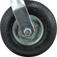 Pneumatic Caster Wheel 8âinch Heavy Duty â Black 8in