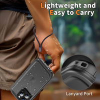 Cozycase for iPhone 13 Pro Max Waterproof Shockproof Case with Screen/Camera Protector - Unbreakable/Heavy Duty/Front and Back Coverã360 Full Body ProtectiveãUnderwater Dustproof Antishock Hard Bumper