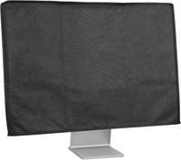 kwmobile Monitor Cover Compatible with 24-26" monitor - Dust Cover Computer Screen Protector - Dark Grey