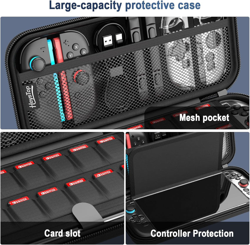 Nintendo Switch 2 Carrying Case Protective Storage Set â Large Capacity