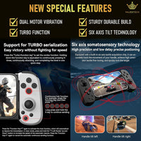 Bluetooth Mobile Game Controller Multi-Platform â Black