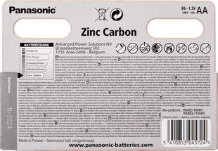 Panasonic AA 2917 Zinc R06R0 Special Power Battery
