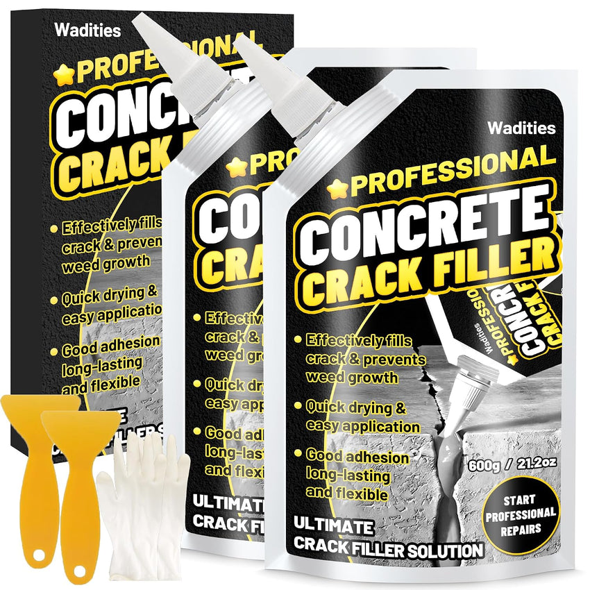 Concrete Crack Filler 2.65lb High Elasticity Cement Crack Repair Sealant