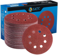 Sanding Discs 125mm 60 Grit Hook & Loop 110pc - 125mm 110pc