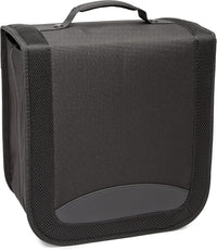 Amazon Basics CD/DVD Wallet 128 Disc Capacity Nylon Black