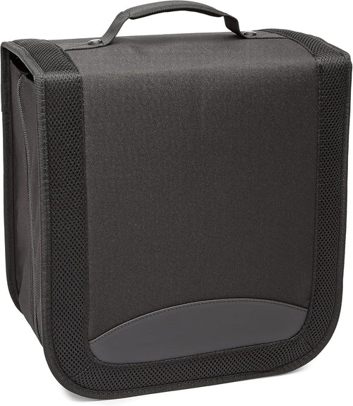 Amazon Basics CD/DVD Wallet 128 Disc Capacity Nylon Black