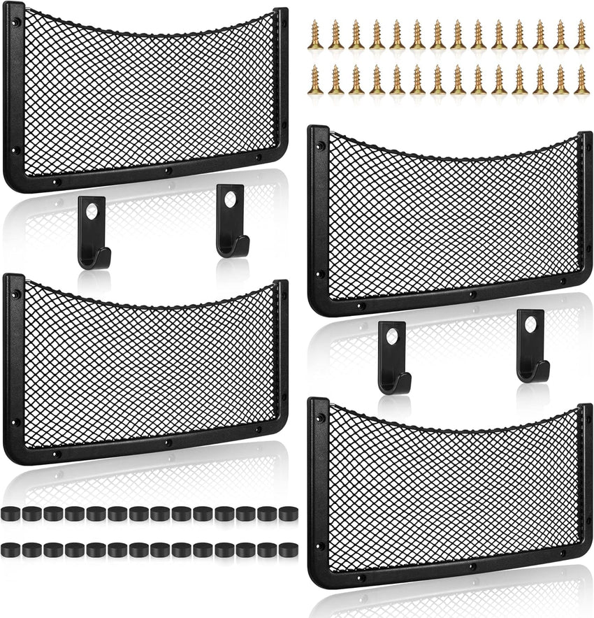 Storage Nets for Campervans Elastic Trunk Storage Bag â For Phones, Bottles, Toiletries