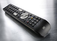 One For All Essence 4 Universal Remote Control - Operates 4 devices (TV Freeview Blu-ray and Audio) - Learning feature - Works with all brands - Black -URC7140