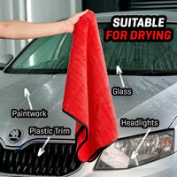 CarPlan Microfibre Drying Towel Super Absorbent for Cars - 60x90cm