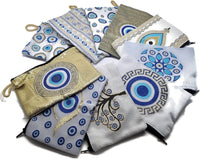 MYSTIC JEWELS - Wallet for Cards, Keys - Eye for Good Luck Design - Traditional (15 x 10 cm), Model 2, Purses