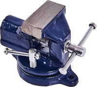 Amtech 50mm Revolving Table Vice Cast Iron Hardened Jaws 360Â° Rotation
