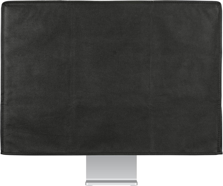 kwmobile Monitor Cover Compatible with 24-26" monitor - Dust Cover Computer Screen Protector - Dark Grey
