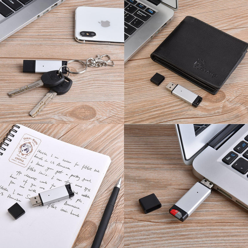 Micro SD Card Reader - Fast USB 2.0 Adapter for MicroSD HC Memory Stick