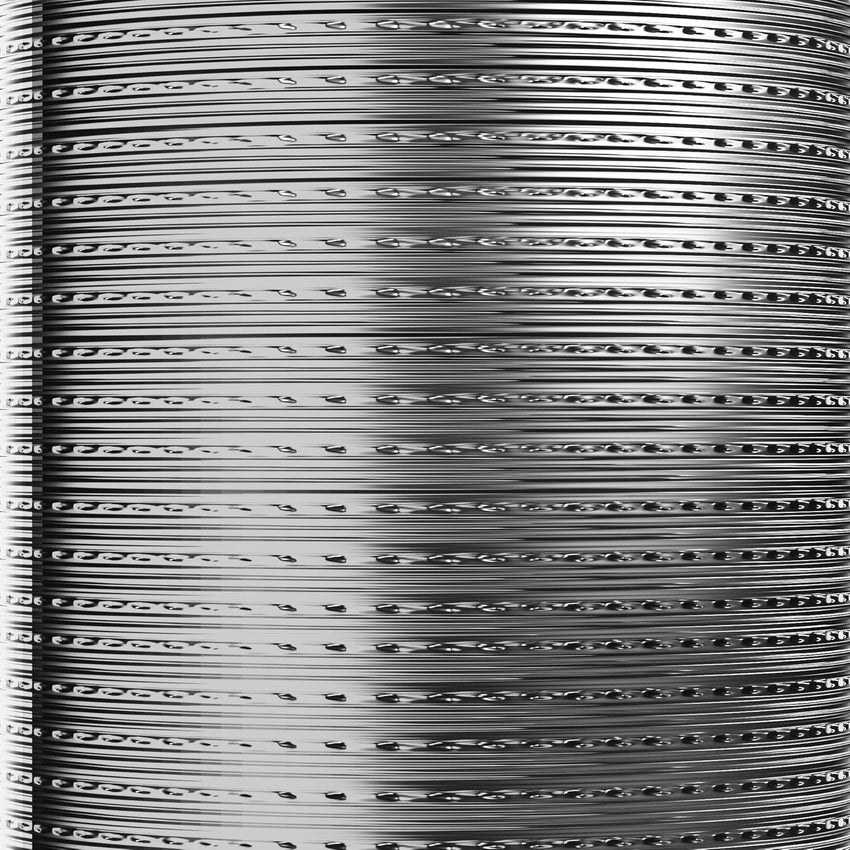 Aluminium SemiâFlexible Air Duct Hose 76mm (3in) ID 4m for Fans Cooker Hoods & Ventilation â Silver