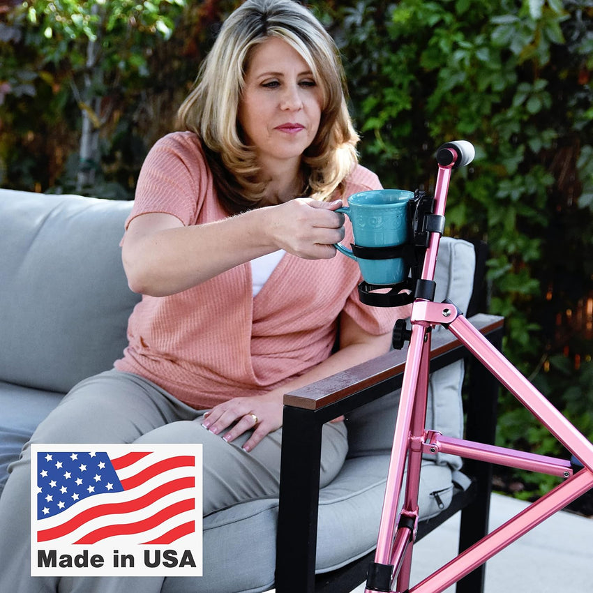Mobility Cup Holder Portable Drink Holder for Wheelchair & Walker - Universal