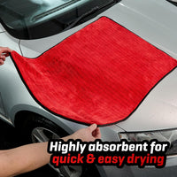 CarPlan Microfibre Drying Towel Super Absorbent for Cars - 60x90cm